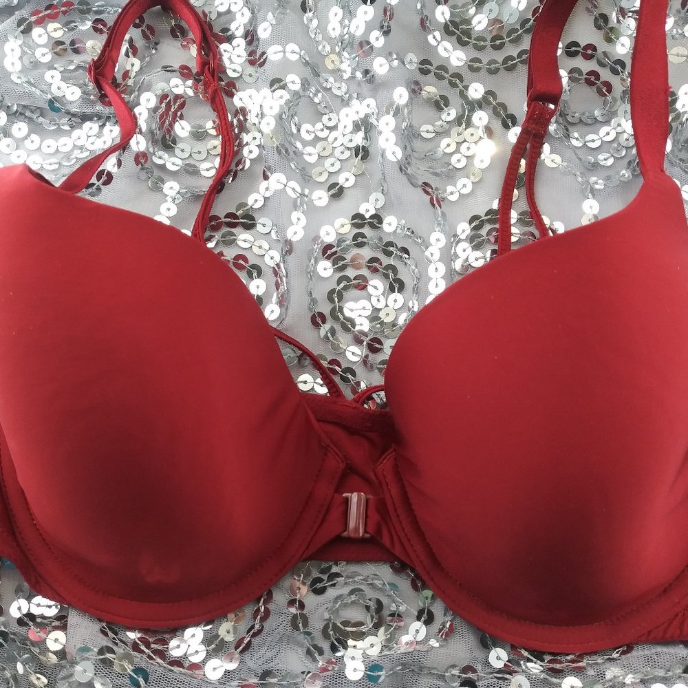 Victoria's Secret Lined Demi/Demii-Buste Double Bra 36C